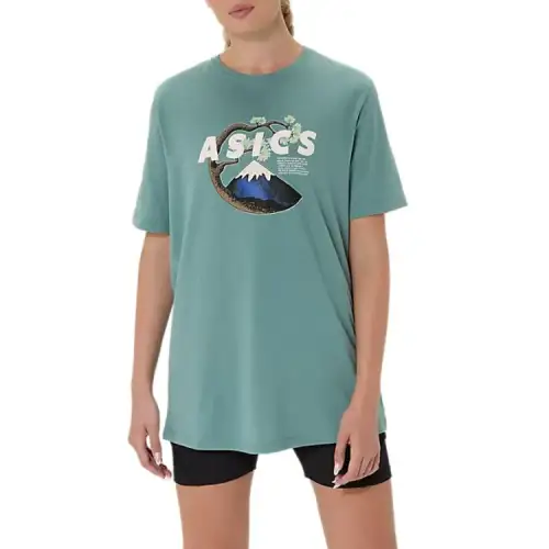 Asics T-Shirt Unisex Celadon Green