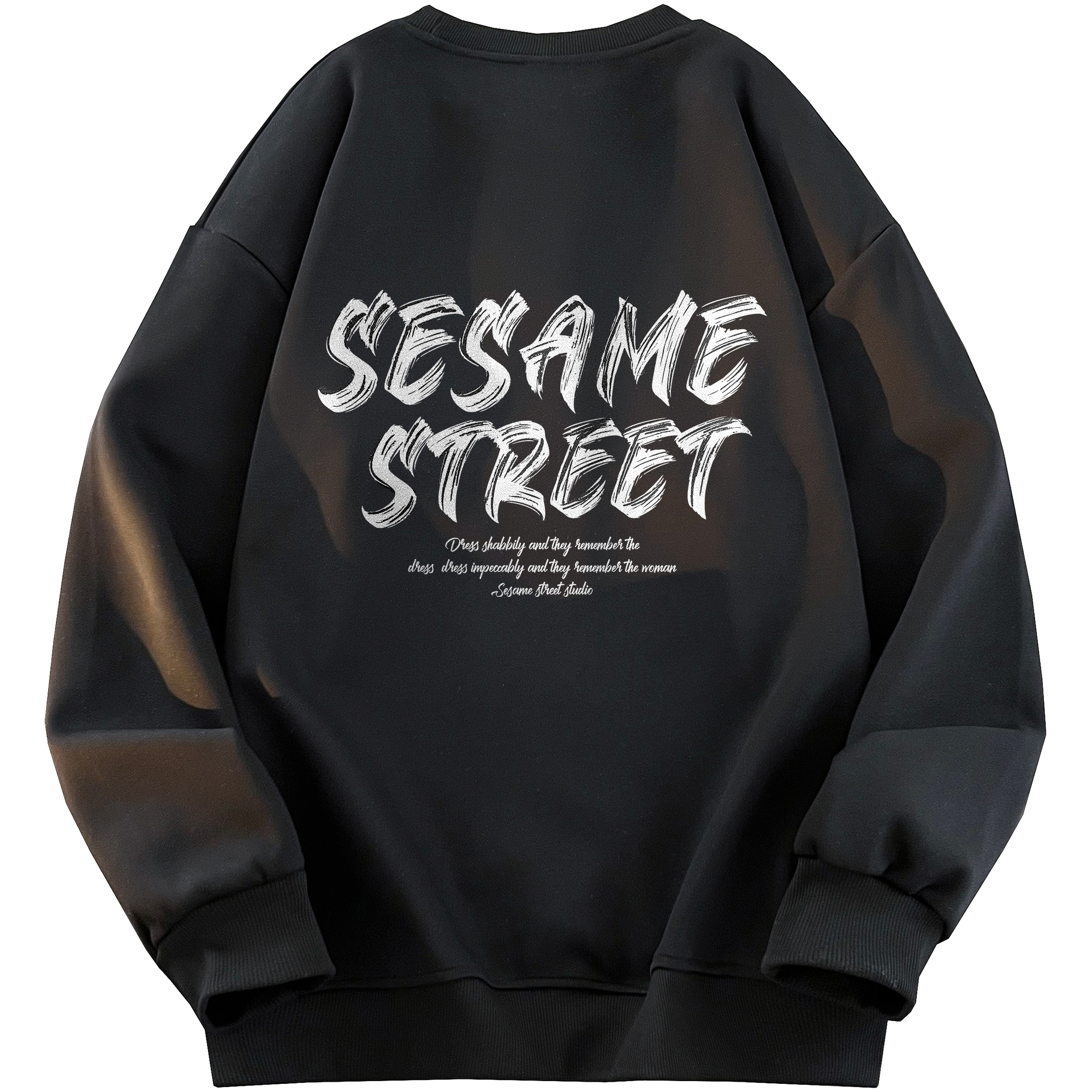 Худи SESAME STREET (спущенное плечо, флис)
