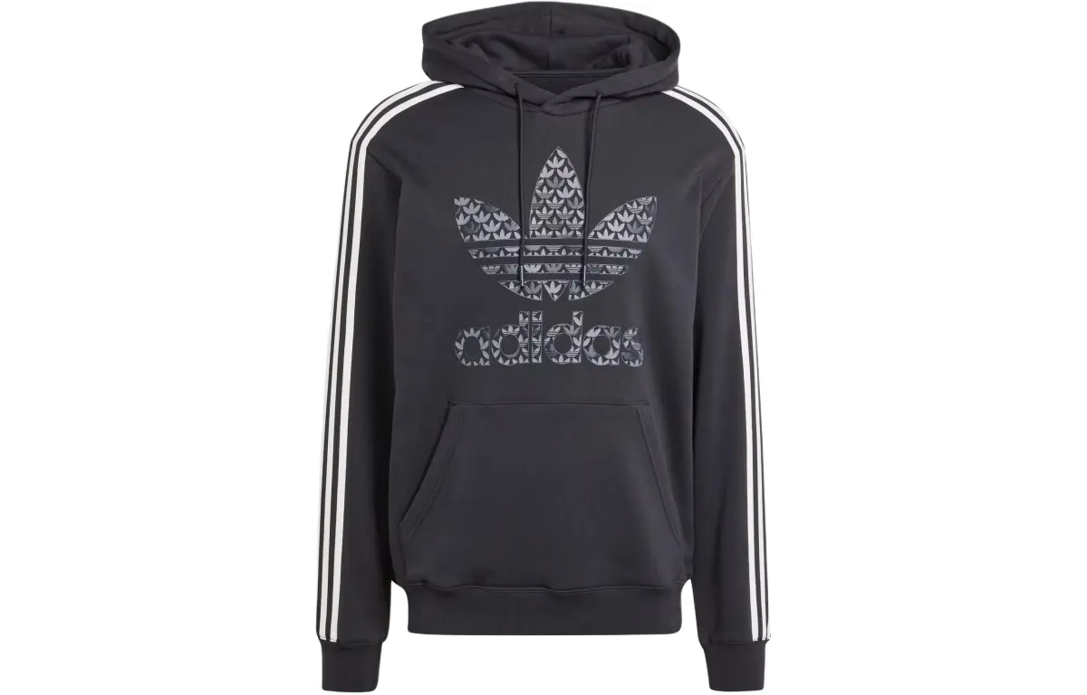Adidas Classic Mono Graphic Hoodie