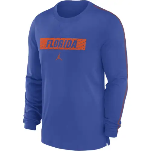 Jordan Florida Gators Sideline Player Men's Jordan Dri FIT College T Shirt
