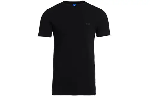 Inter Milan Football Club IM EVERYDAY STRETCH T-SHIRT solid color simple printed letters round neck straight short-sleeved T-shirt men's black