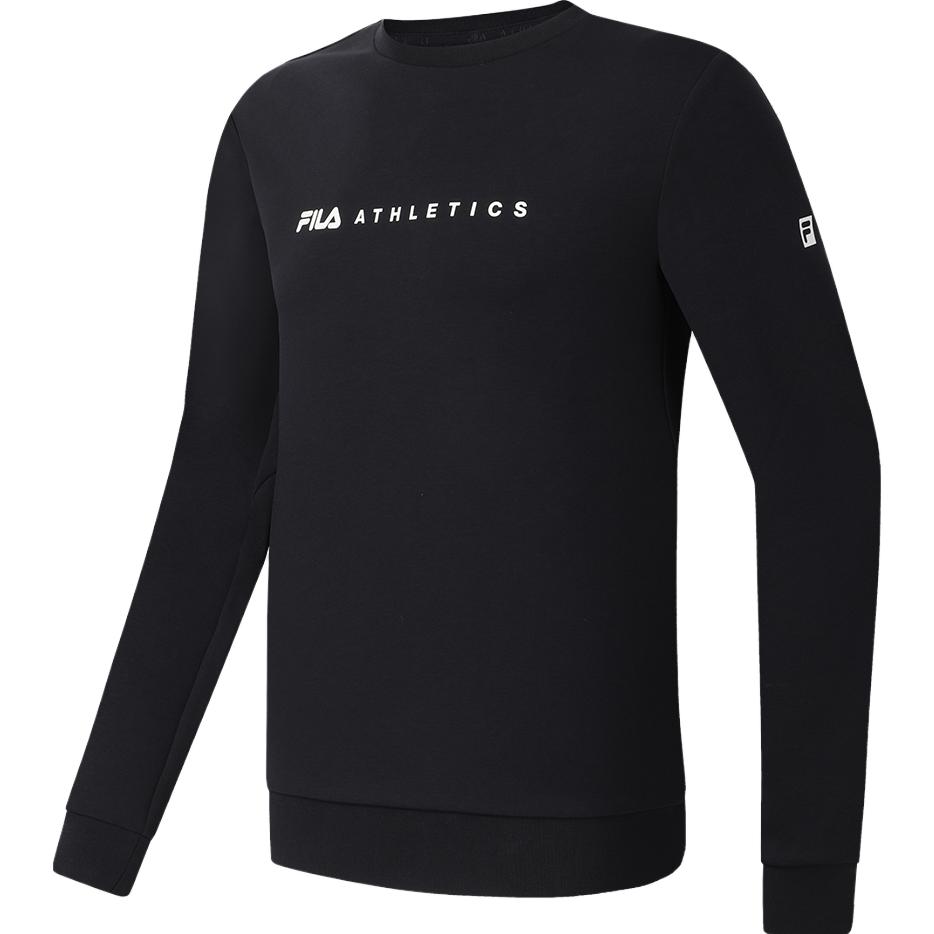FILA Sweatshirts Men's Blue Crew Neck Moderate Other