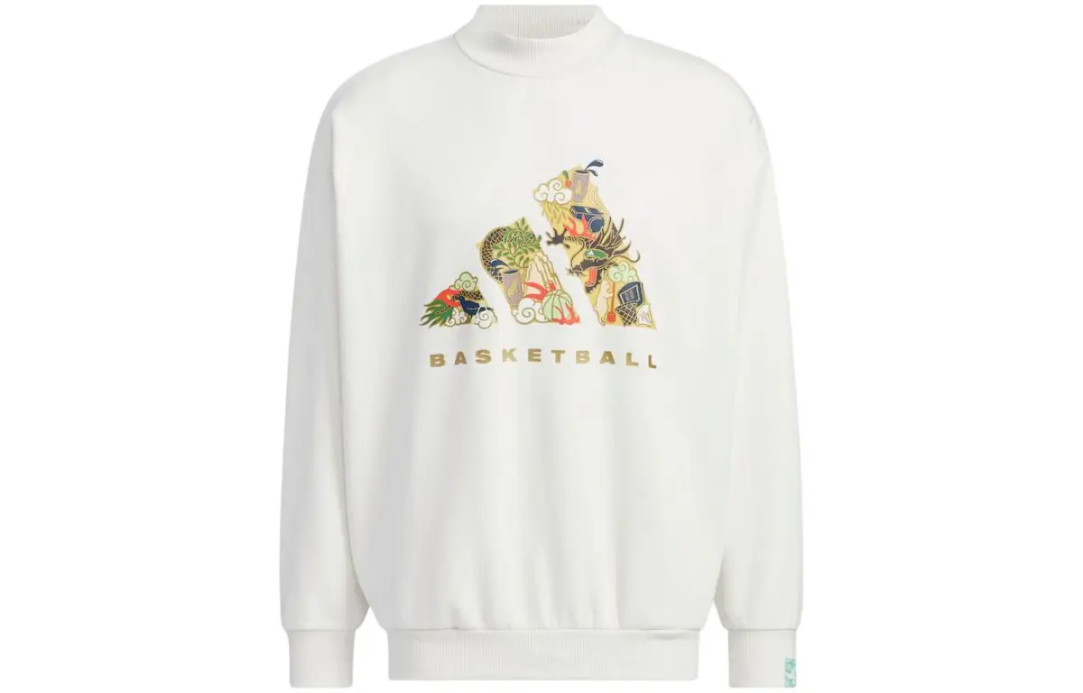 Adidas Originals CREW SWEATSHIRT Year Of The Dragon CNY Collection Sweatshirt Unisex White