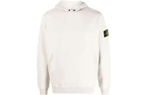 STONE ISLAND Compass Patch Long Sleeved Hoodie