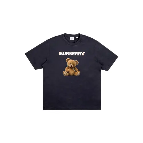 Burberry T Shirt Unisex Dark Blue