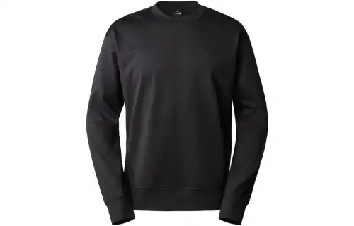 THE NORTH FACE Sweatshirts Men's Black Crew Neck Moderate Regular