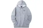 ANTA Sweatshirts Men's Gray Heather Gray Hooded Thickened Regular