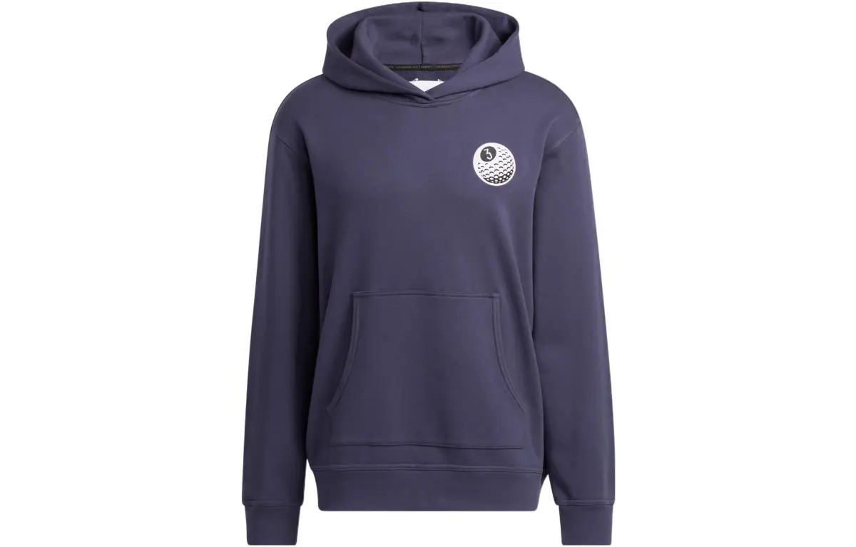Adidas Sweatshirts Men's Blue Hooded Moderate