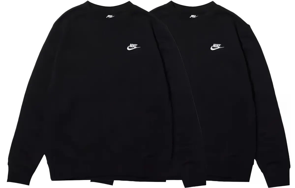 Nike Sweatshirt Men's 2 Pack Black