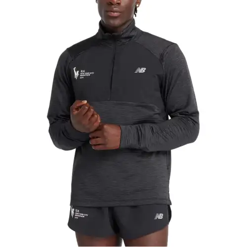 New Balance NYC Marathon AthleticsHeat Grid T Shirt Men's Black