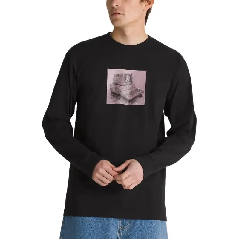 Vans Quick Service Long Sleeve T Shirt Men's Black