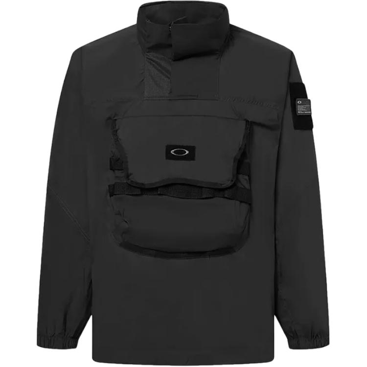 Мужская футболка Oakley High Neck (черная)