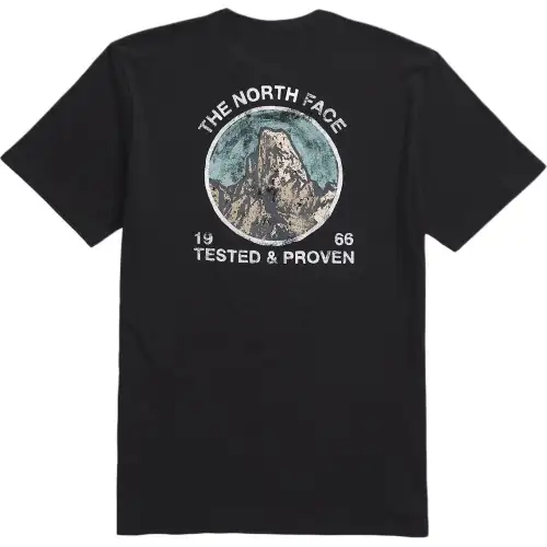 THE NORTH FACE TNF Mountain Tested T Shirt Men's Black