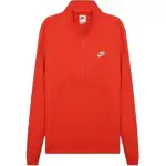 Nike Sweatshirts Men's Red Stand Collar Moderate Regular