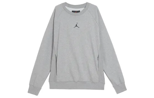 Jordan Sweatshirts Men's Gray Crew Neck Moderate Regular