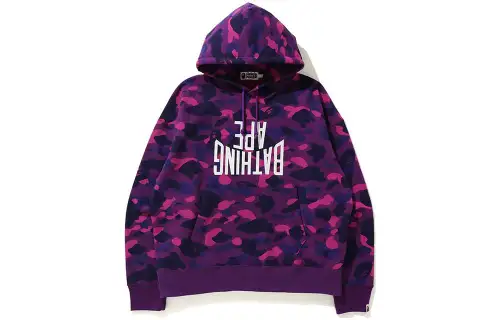 Bape Color Camo Nyc Logo Loose Fit Pullover