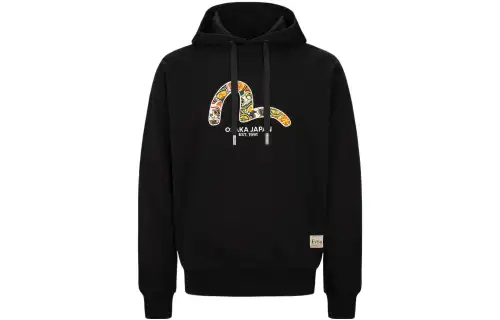 EVISU FW22 Sweatshirt Men's Black