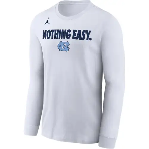 Nike Unc Jordan College Long Sleeve T Shirt