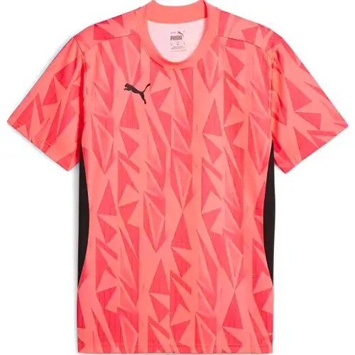 PUMA T Shirts Men's Coral Powder Crew Neck Moderate