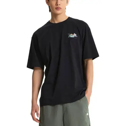 New Balance SEMI Over FITUNI NB BOY T Shirt Men's 19 Black