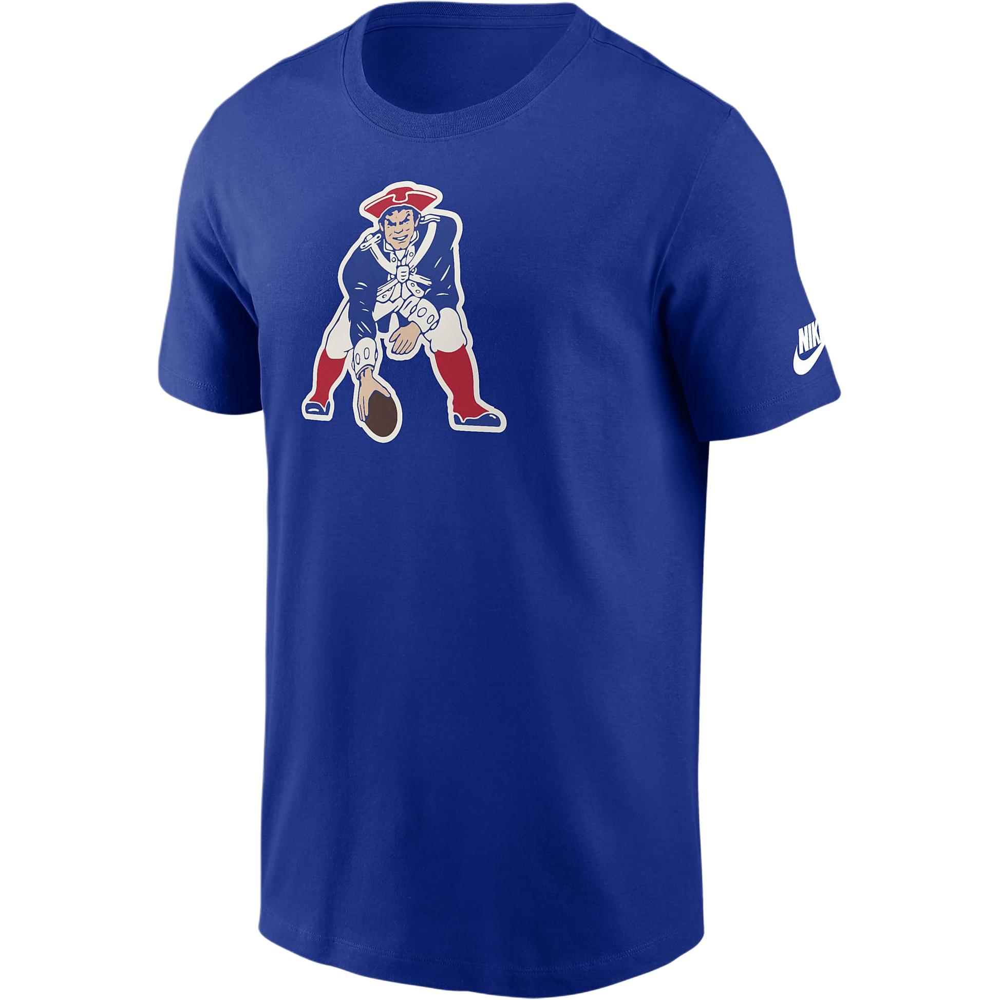 Nike New England Patriots Rewind Logo Essential Men's Nike Nfl T Shirt