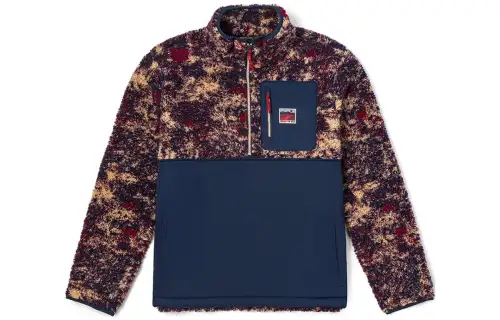 Vans Sweatshirts Unisex Multicolor Stand Collar Moderate Mock Two Piece