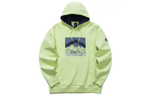 ANTA Basketball Collection Sweatshirts Men's Green Hooded Moderate Regular