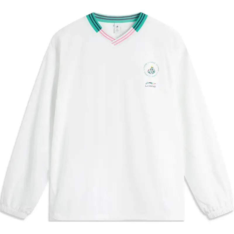 Li Ning Sports Life Collection T Shirt Unisex Standard White
