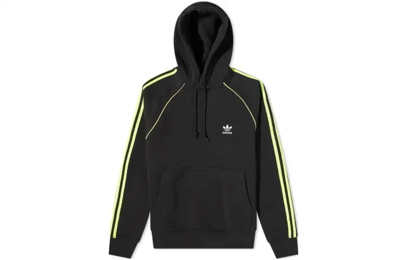 Adidas Originals Sweatshirts Men's Black Hooded Moderate Other