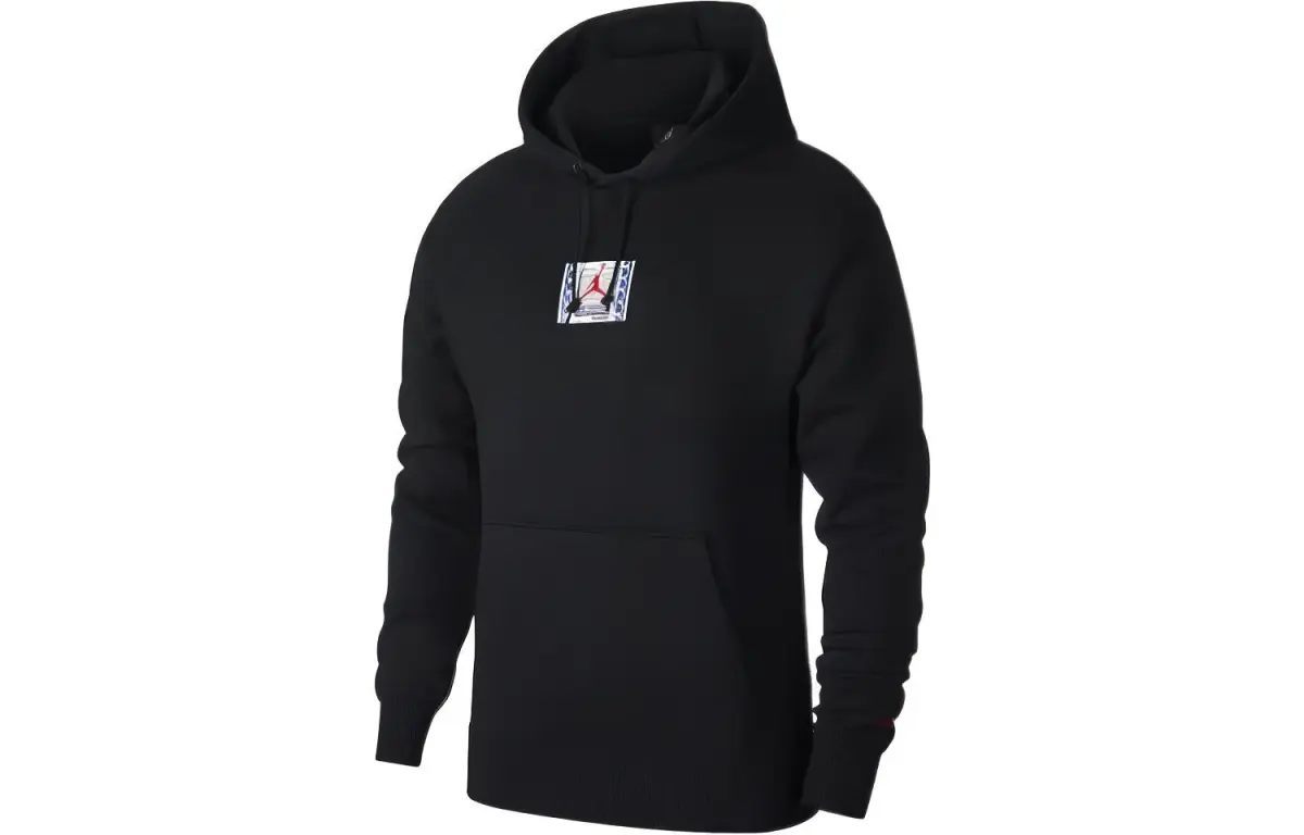 Jordan Sweatshirts Men's Black Moderate Regular