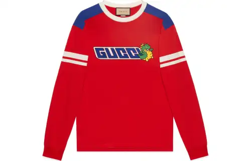 GUCCI SS24 Sweatshirt Men's Red