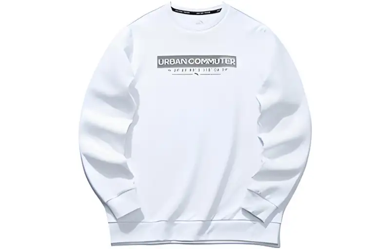 Anta Variety Training Collection Sweatshirt Men's Pure White
