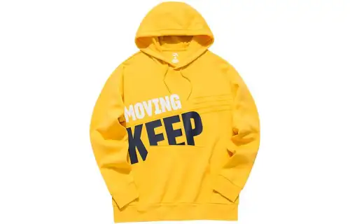 Anta Lifestyle Collection Sports Lifestyle Collection Sweatshirt Men's Sun Disk Yellow