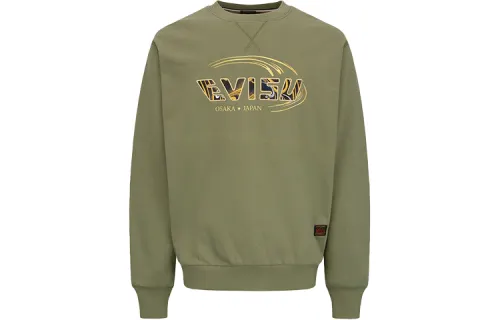 EVISU Sweatshirts Men's Crew Neck Moderate Regular