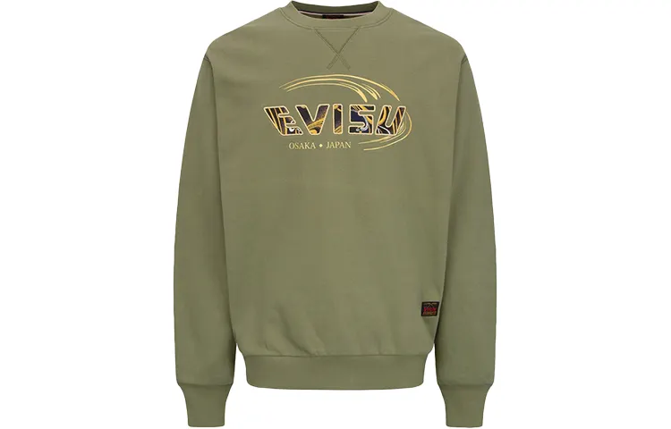 EVISU Sweatshirts Men's Crew Neck Moderate Regular