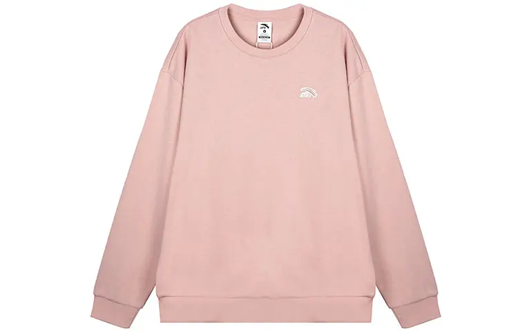 Anta Life Collection Sweatshirt Unisex Hibiscus Powder