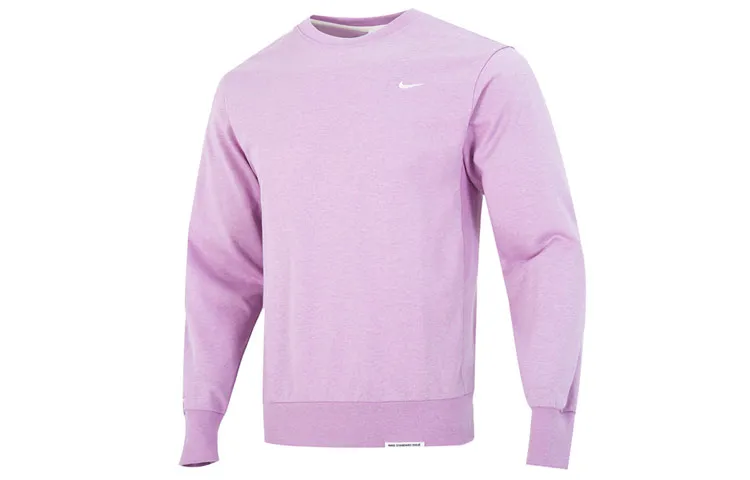 Nike Sweatshirts Men's Pink Crew Neck Moderate Regular