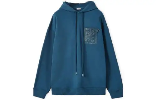 LOEWE Sweatshirts Men's Petroleum Turtleneck Moderate Regular