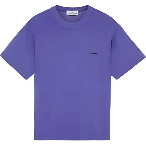STONE ISLAND T Shirt Men's Purple