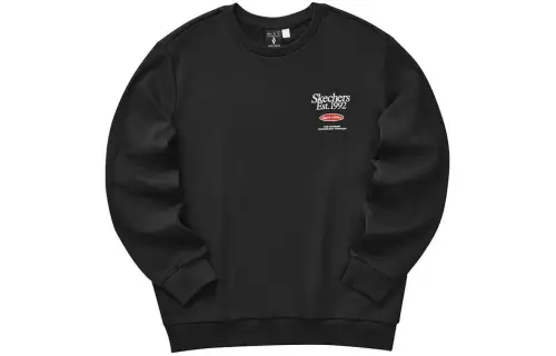 Skechers Colorful Sweatshirt Unisex Carbon Black