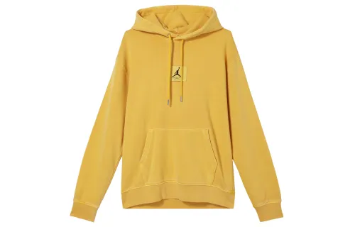 Jordan Flight Fleet Men Casual Long Sleeve Hoodie Ochre