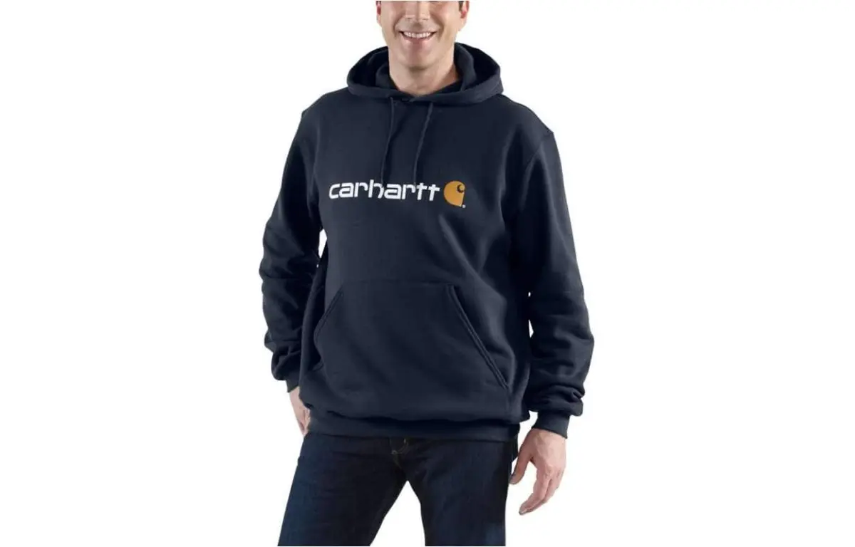 Carhartt 100074 MIDWEIGHT LOGO GRAPHIC HOODIE Sweatshirt LOOSE FIT Men's