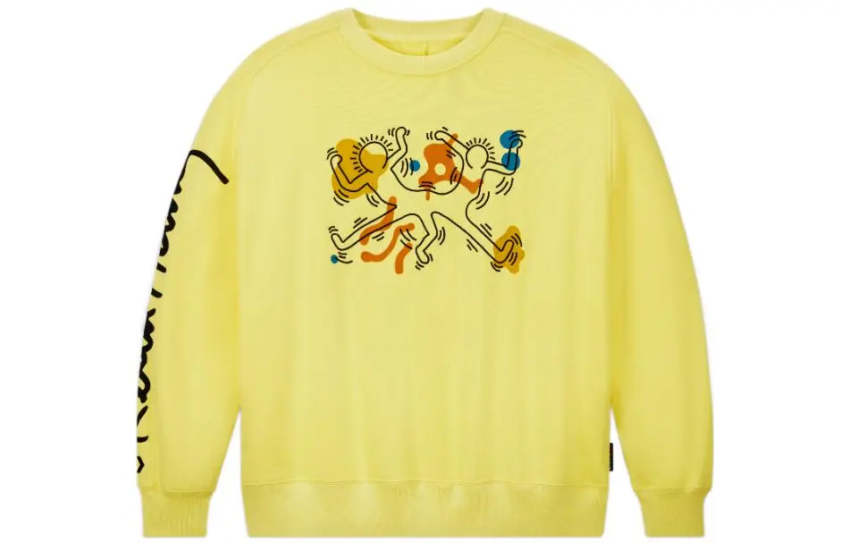 Converse X Keith Haring Collection Sweatshirt Unisex Yellow