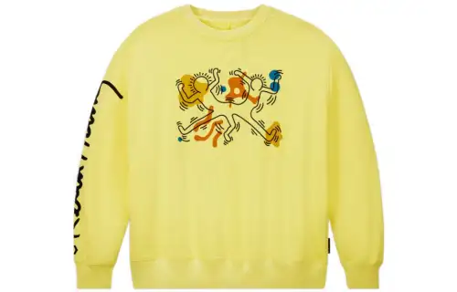Converse X Keith Haring Collection Sweatshirt Unisex Yellow