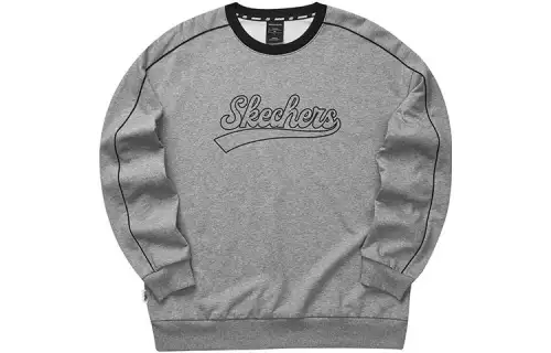 Skechers Sweatshirt Unisex Medium Heather Gray