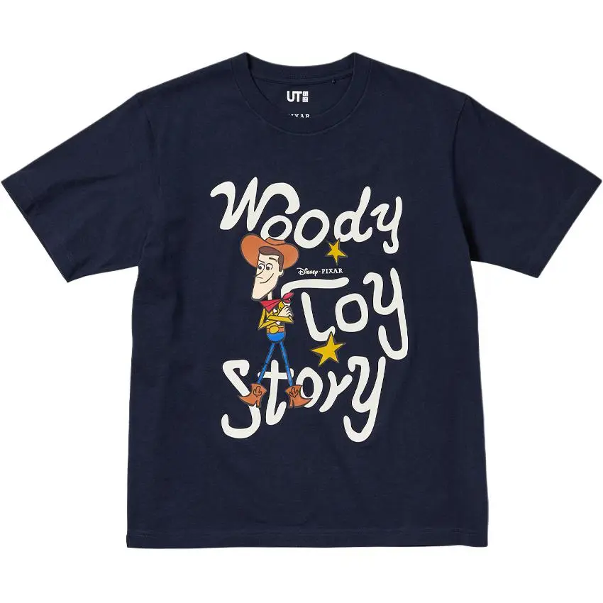 UNIQLO T Shirt Unisex Navy Blue