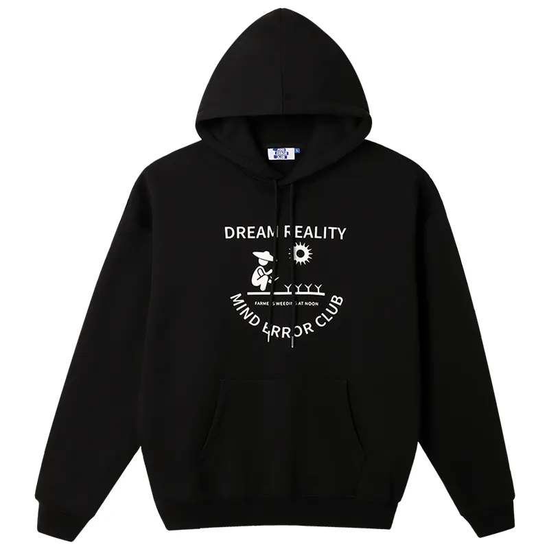 MIND ERROR Sweatshirts Unisex Hooded Thickened