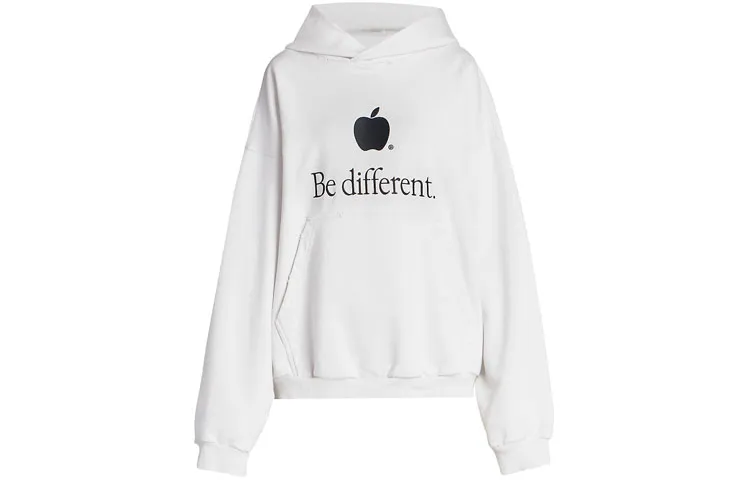 Balenciaga FW22 Sweatshirt Loose Fit Unisex White