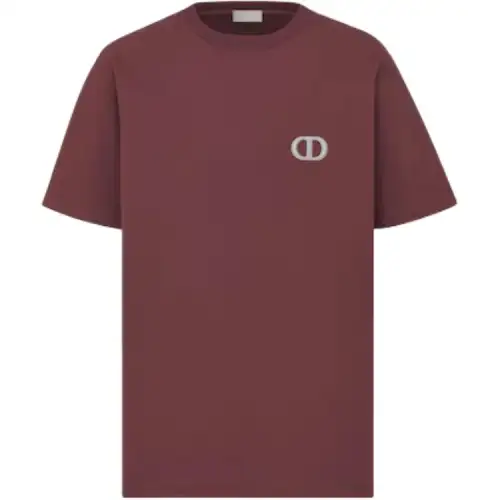 DIOR Logo Detailed Crewneck T-Shirt