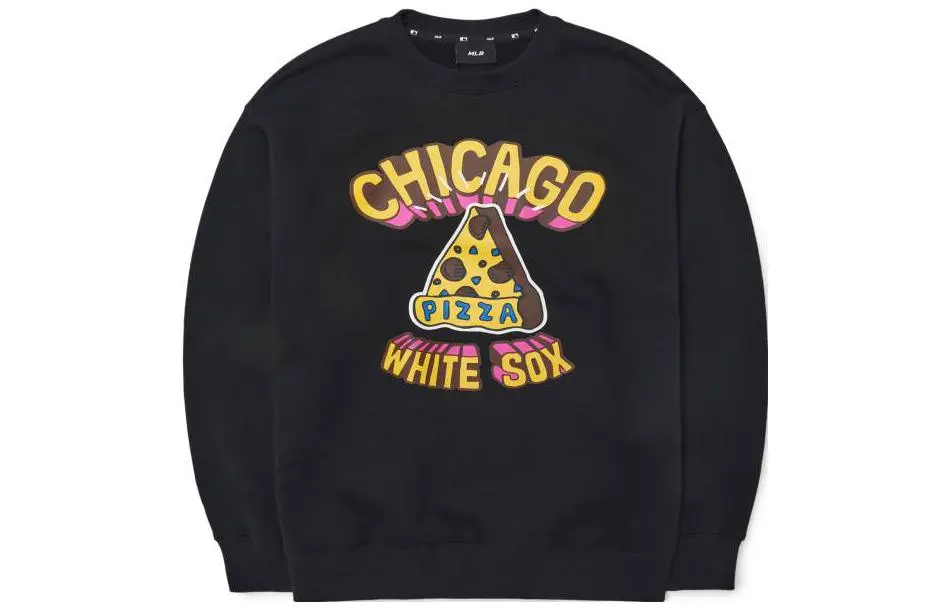 MLB Sweatshirts Unisex Black Crew Neck Moderate Other